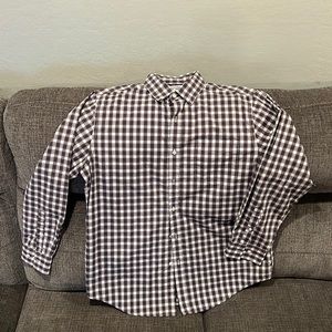 Croft and Barrow Easy Care Mens Long Sleeve Shirt L Large